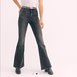 Free People, Lee High Rise Flare Jeans, NWT, 28